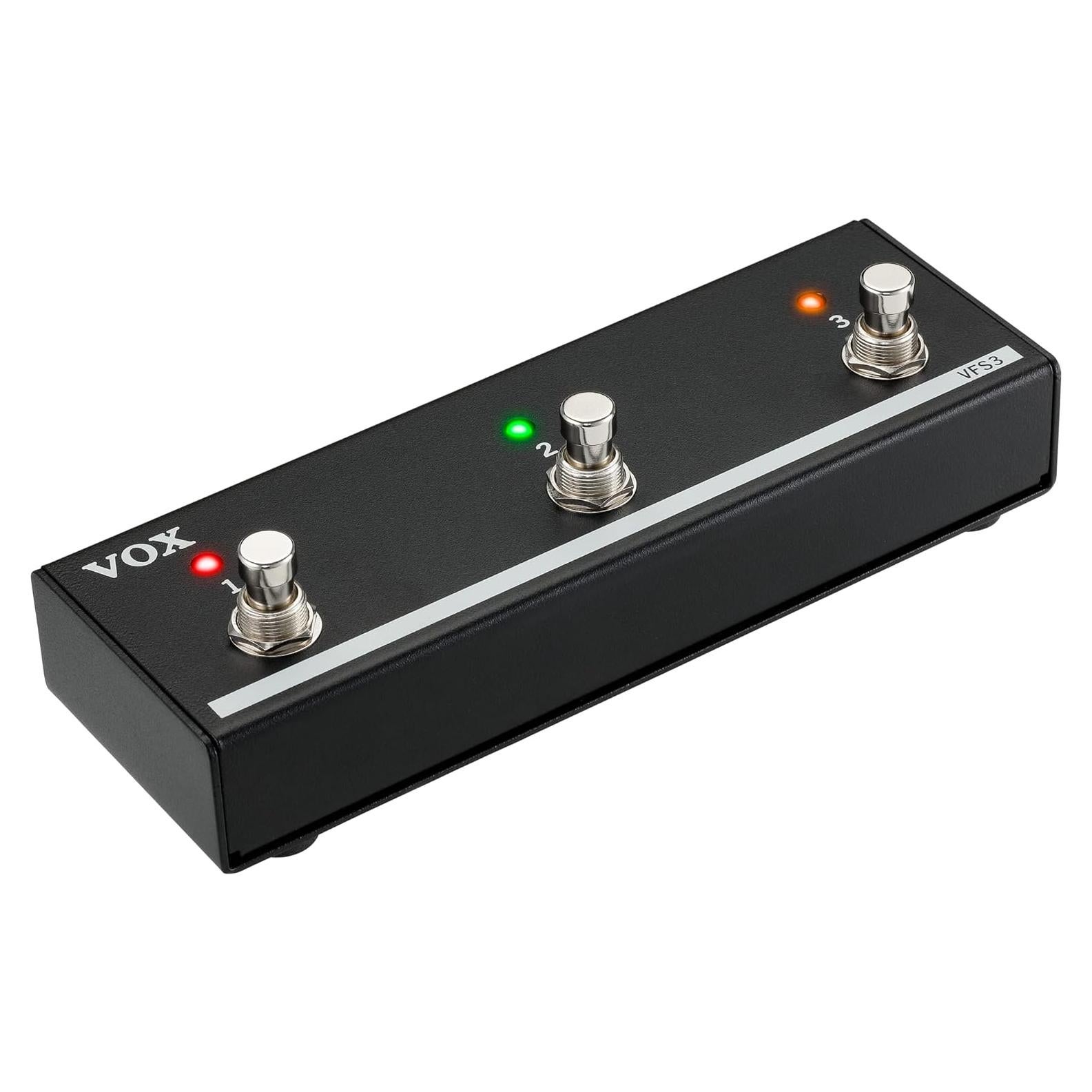 Pedal de 3 Botones Vox VFS3 para Amplificadores Mini Go