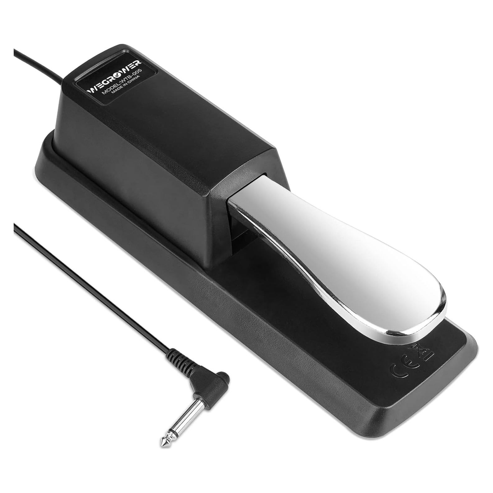 Pedal de Sostenido Wegrower WP-01 para Teclados y Pianos