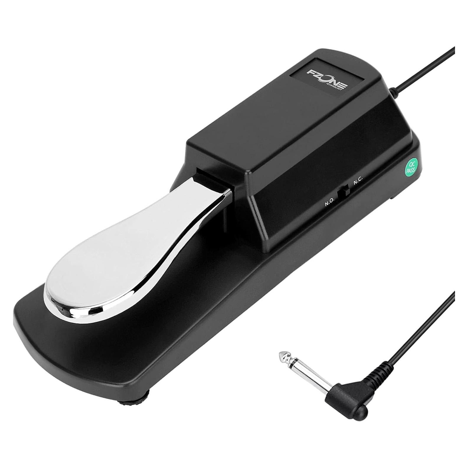 Pedal de Sostenido FZONE SP-1 para Teclados MIDI Universal