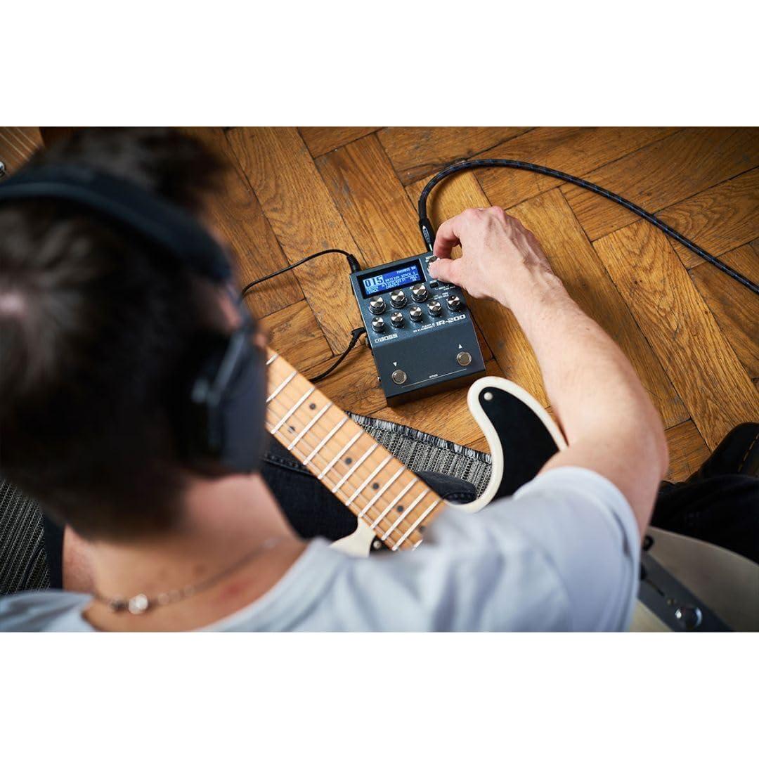 Pedal Simulador Amplificador BOSS IR-200 - 128 Memorias