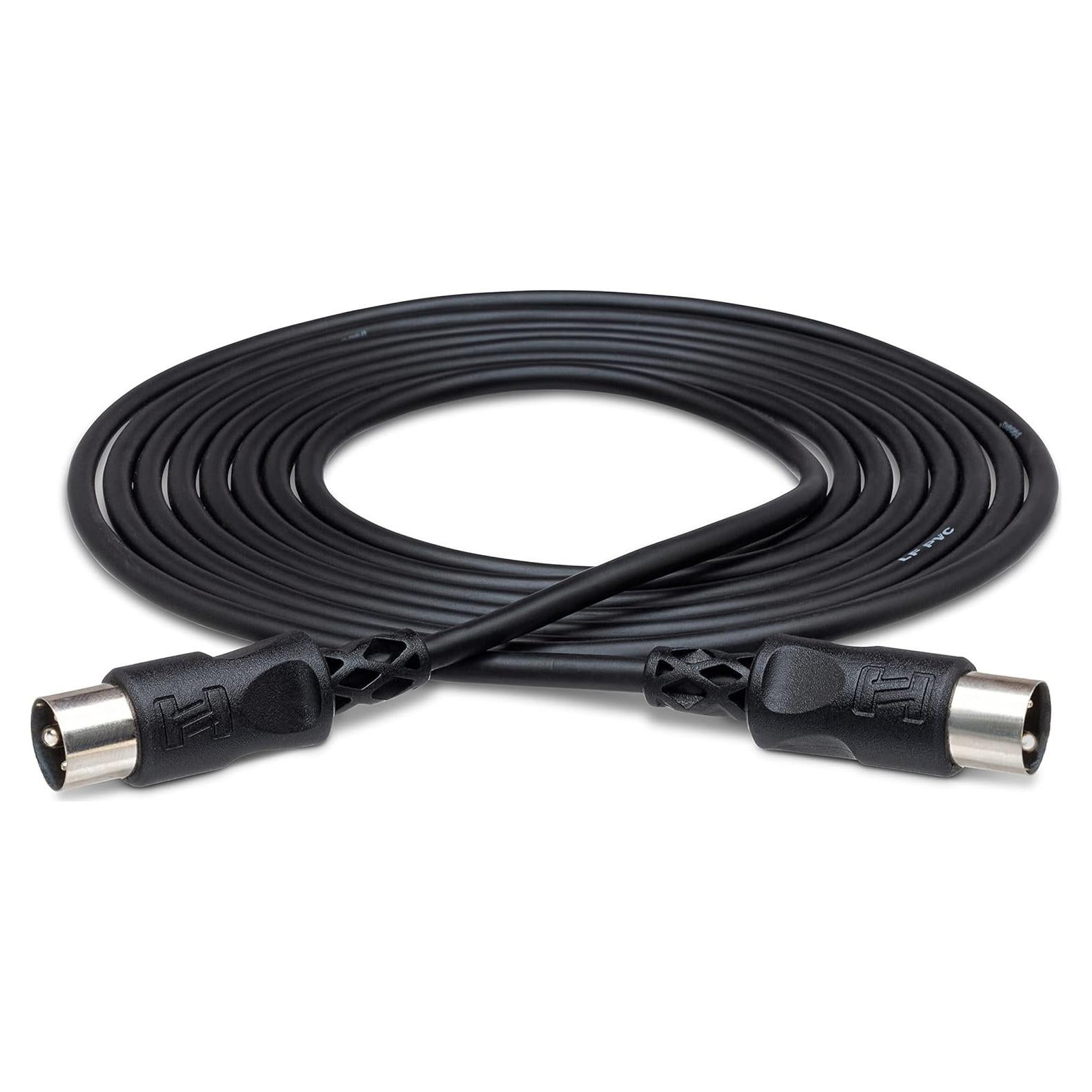 Cable MIDI Hosa MID320BK 6m 5 Pines Negro