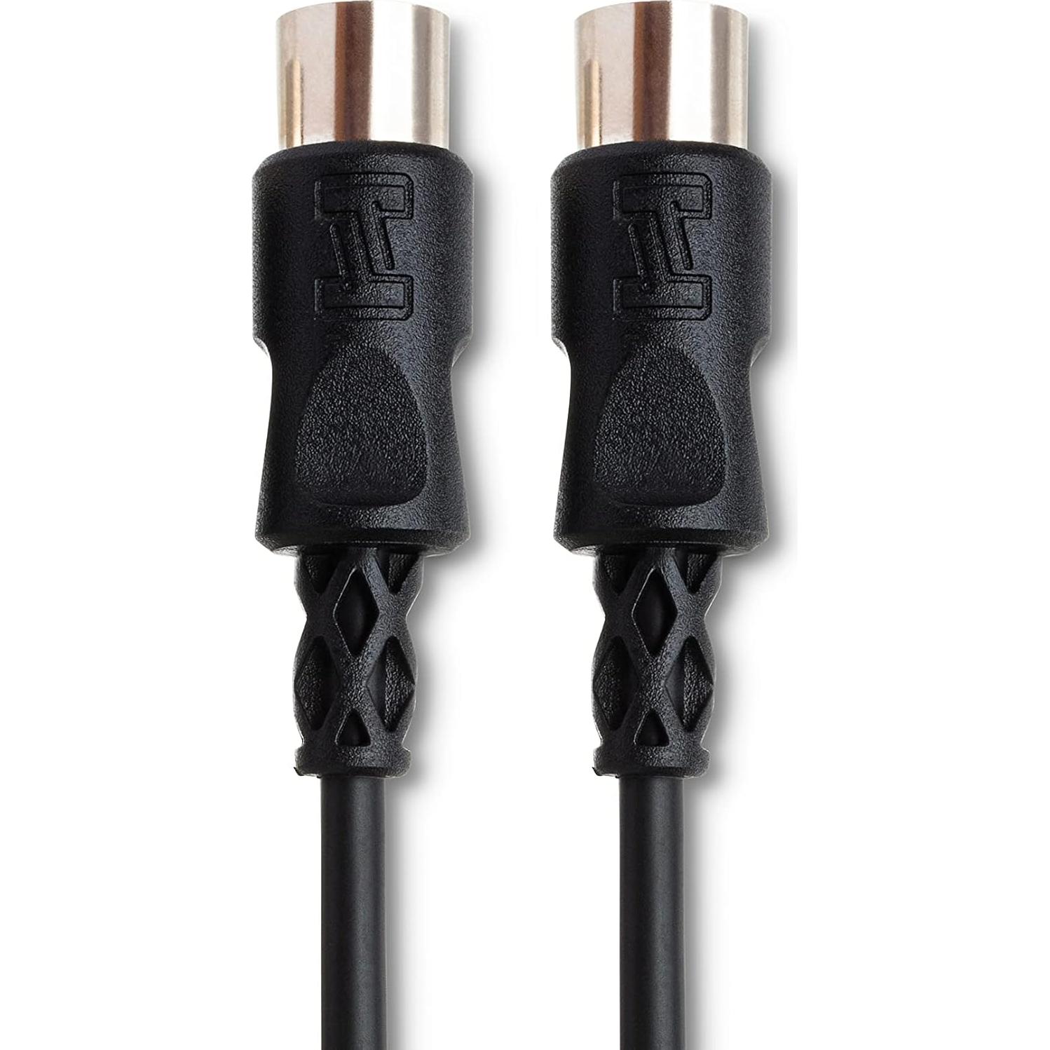 Cable MIDI Hosa MID320BK 6m 5 Pines Negro