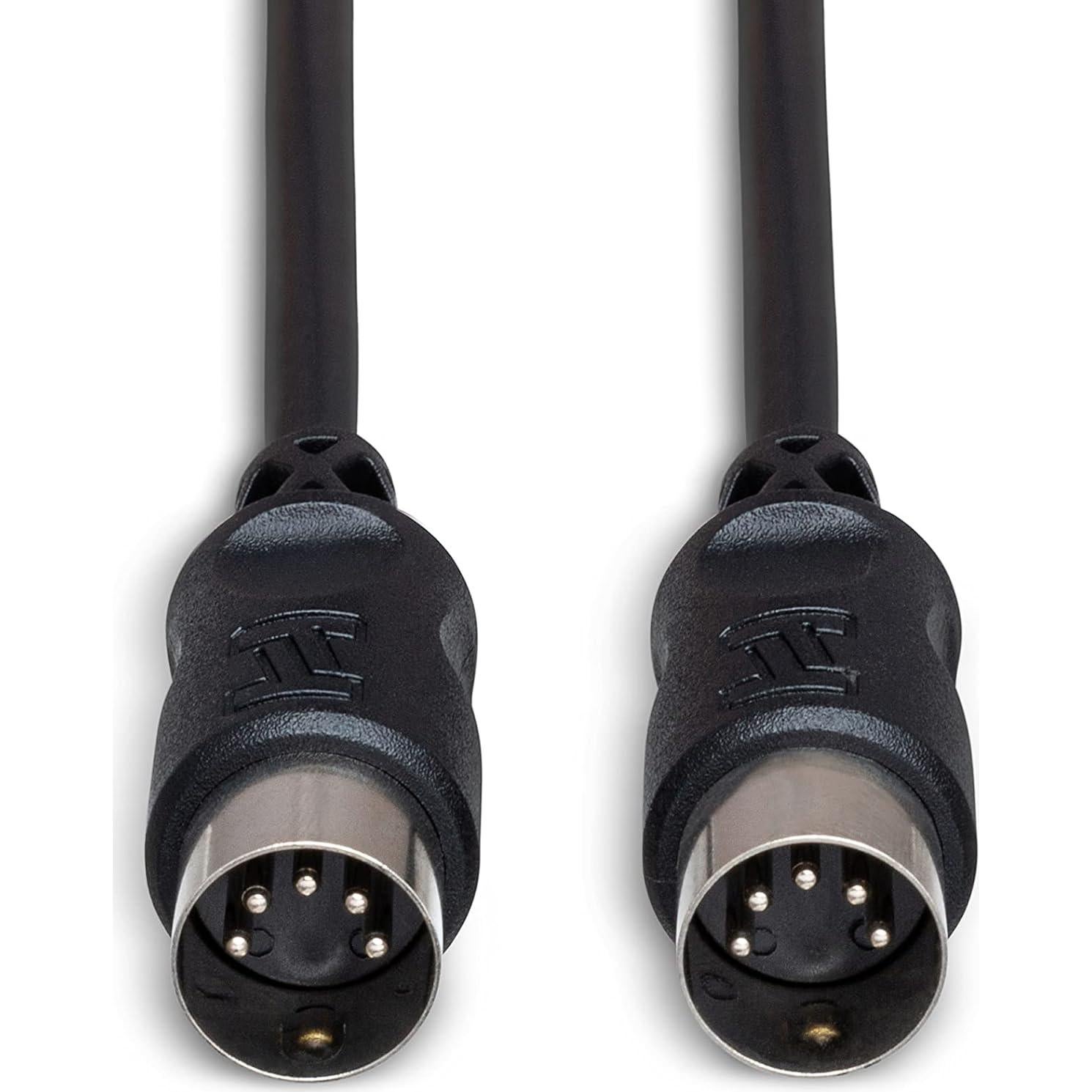 Cable MIDI Hosa MID320BK 6m 5 Pines Negro