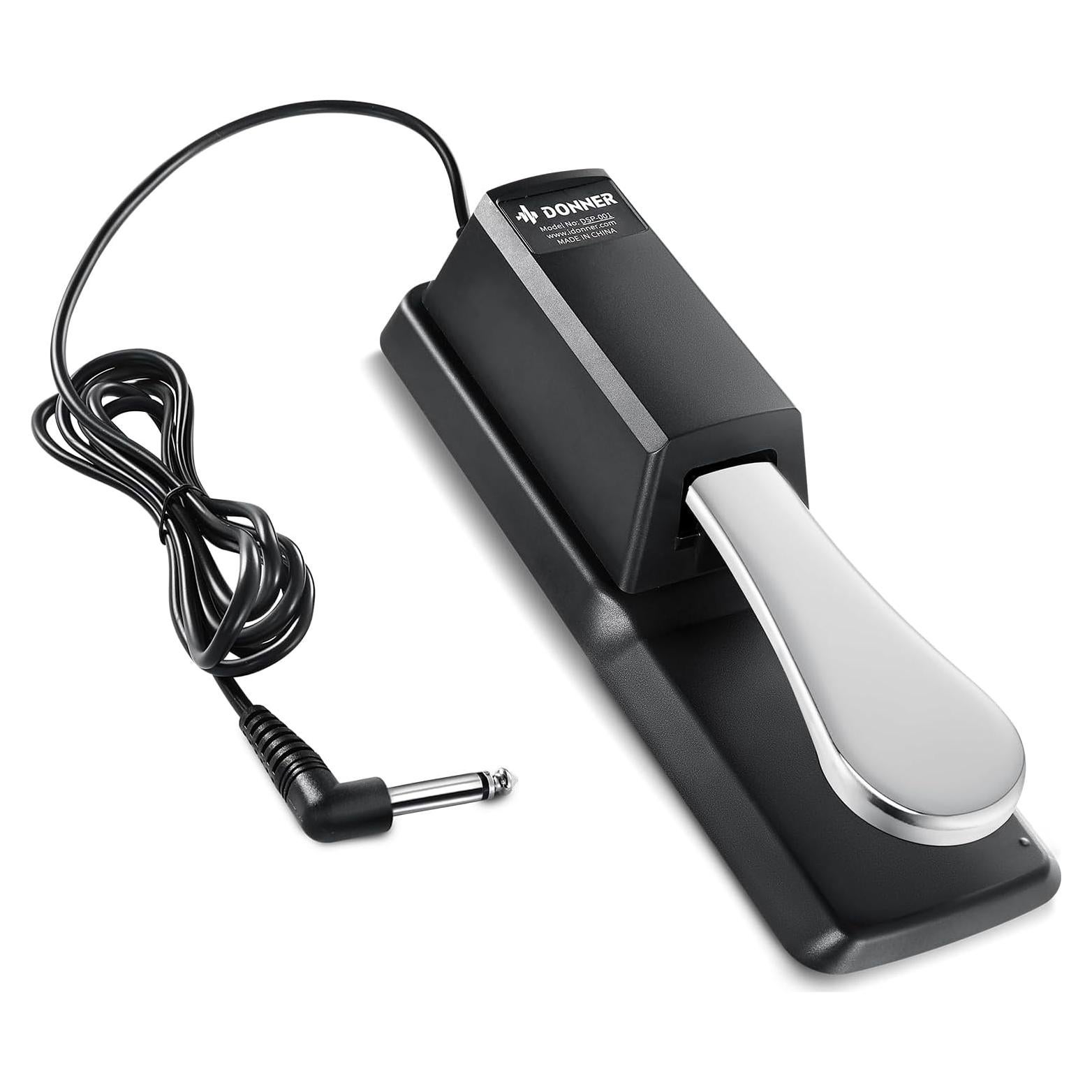 Pedal de Sostenido Donner DSP-001 para Teclado y Piano Digital