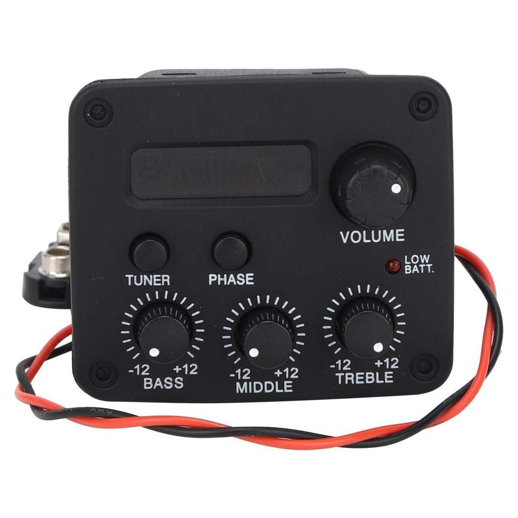 Ecualizador Pre-Amplificador de Guitarra Bnineteenteam 3 Bandas LCD