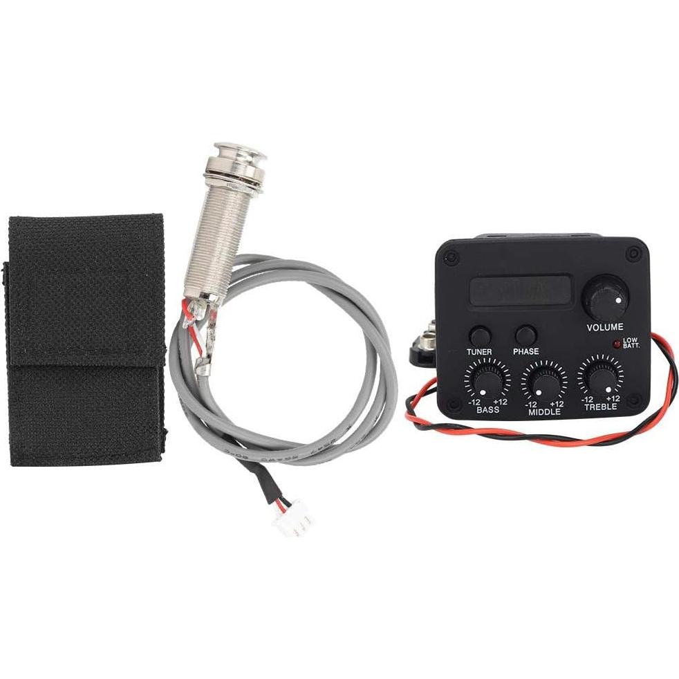 Ecualizador Pre-Amplificador de Guitarra Bnineteenteam 3 Bandas LCD