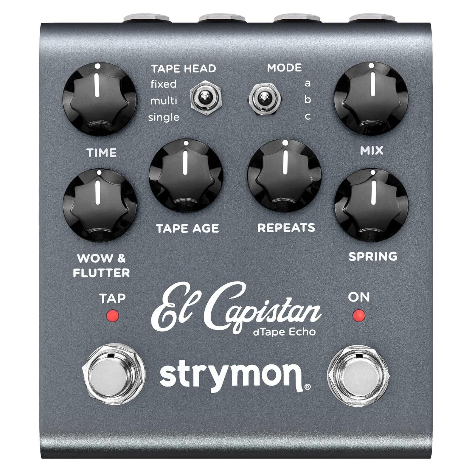 Pedal de Eco Strymon El Capistan V2 dTape 9V Gris