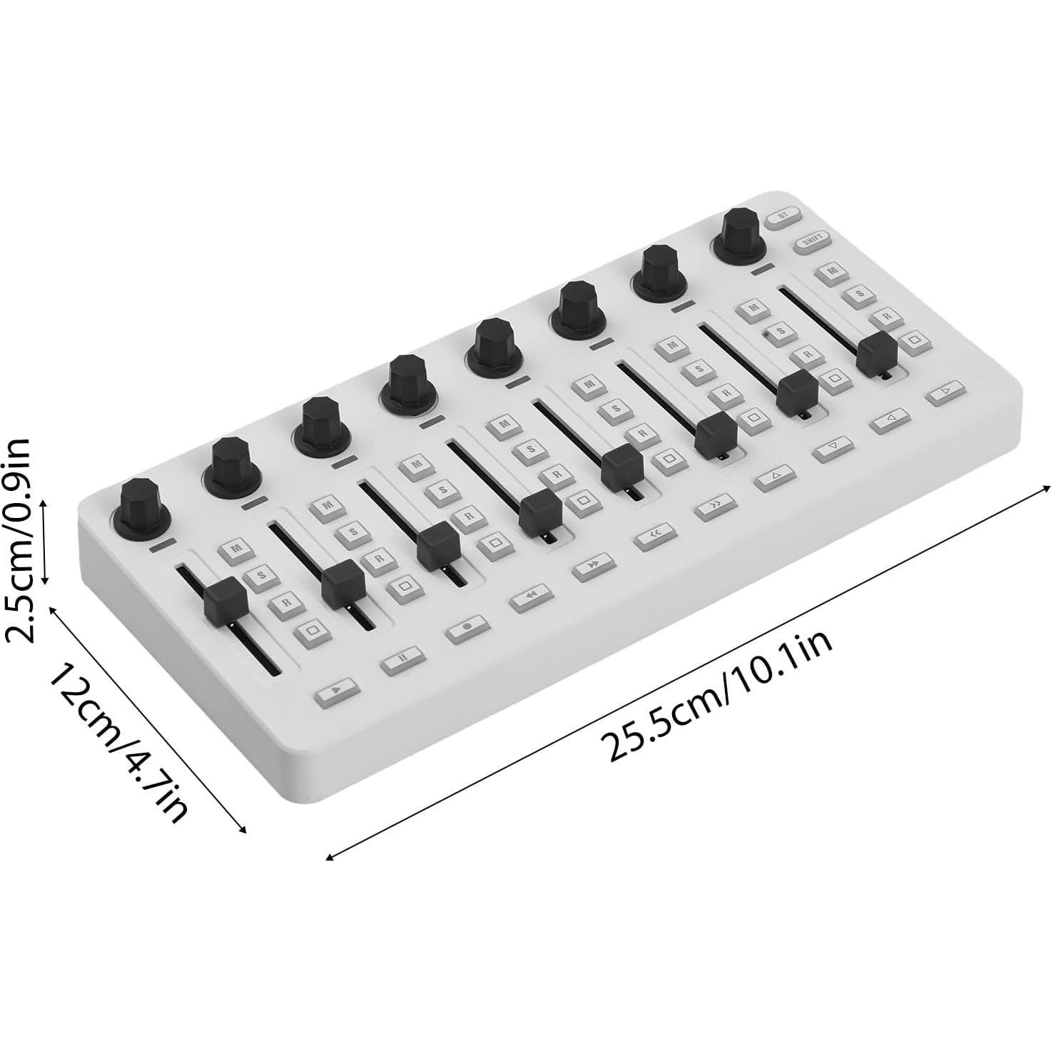 Controlador MIDI Mezclador Summina 43 Teclas USB BT Portátil