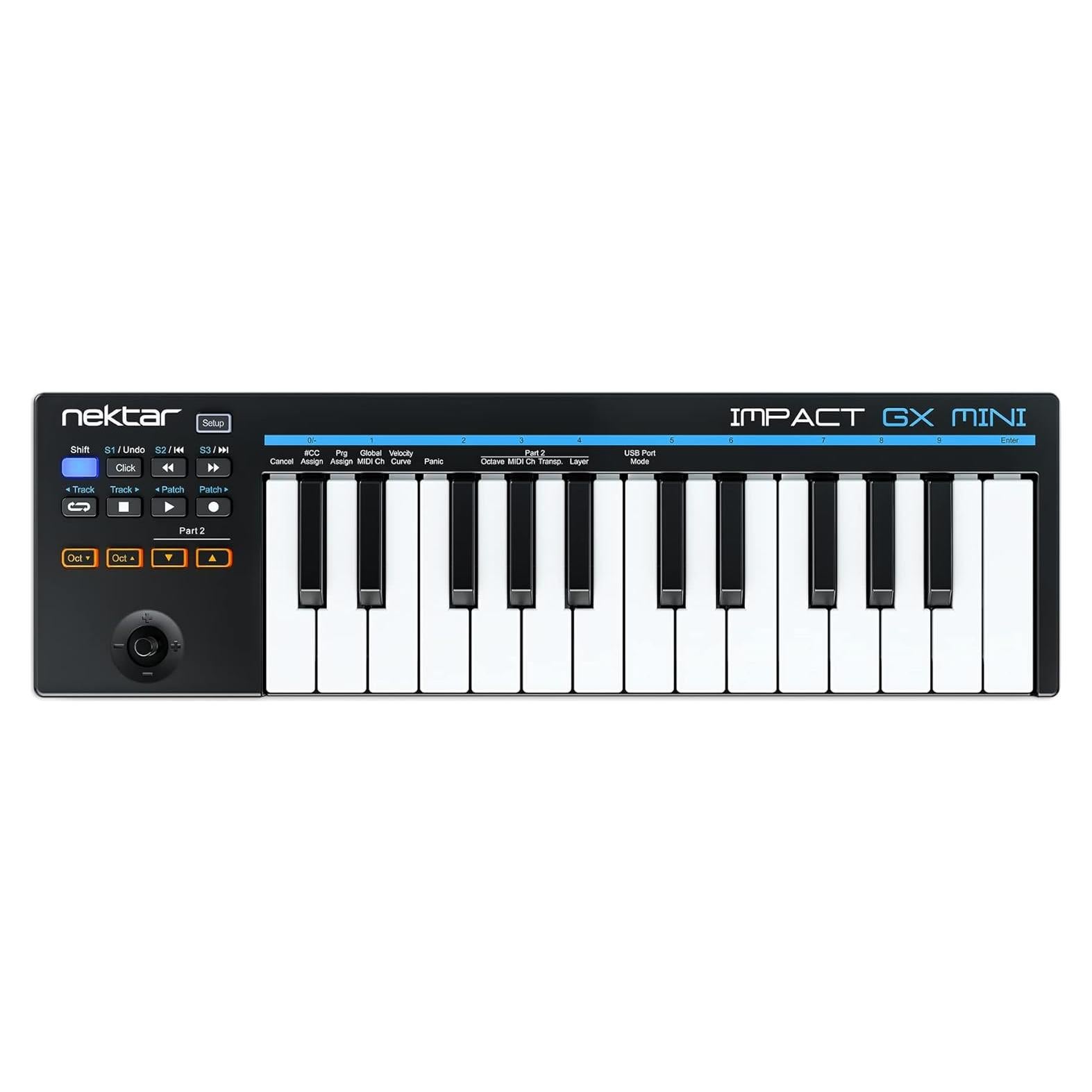 Controlador MIDI USB Nektar Impact GX Mini 25 Teclas