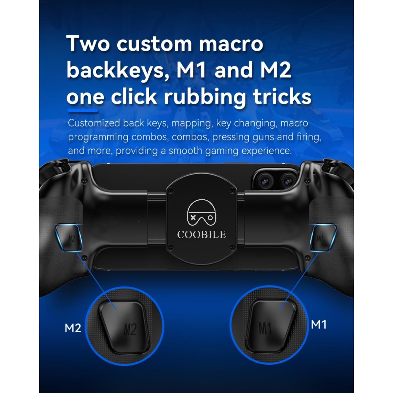 Controlador Inalámbrico COOBILE para iOS/Android/PC/Switch