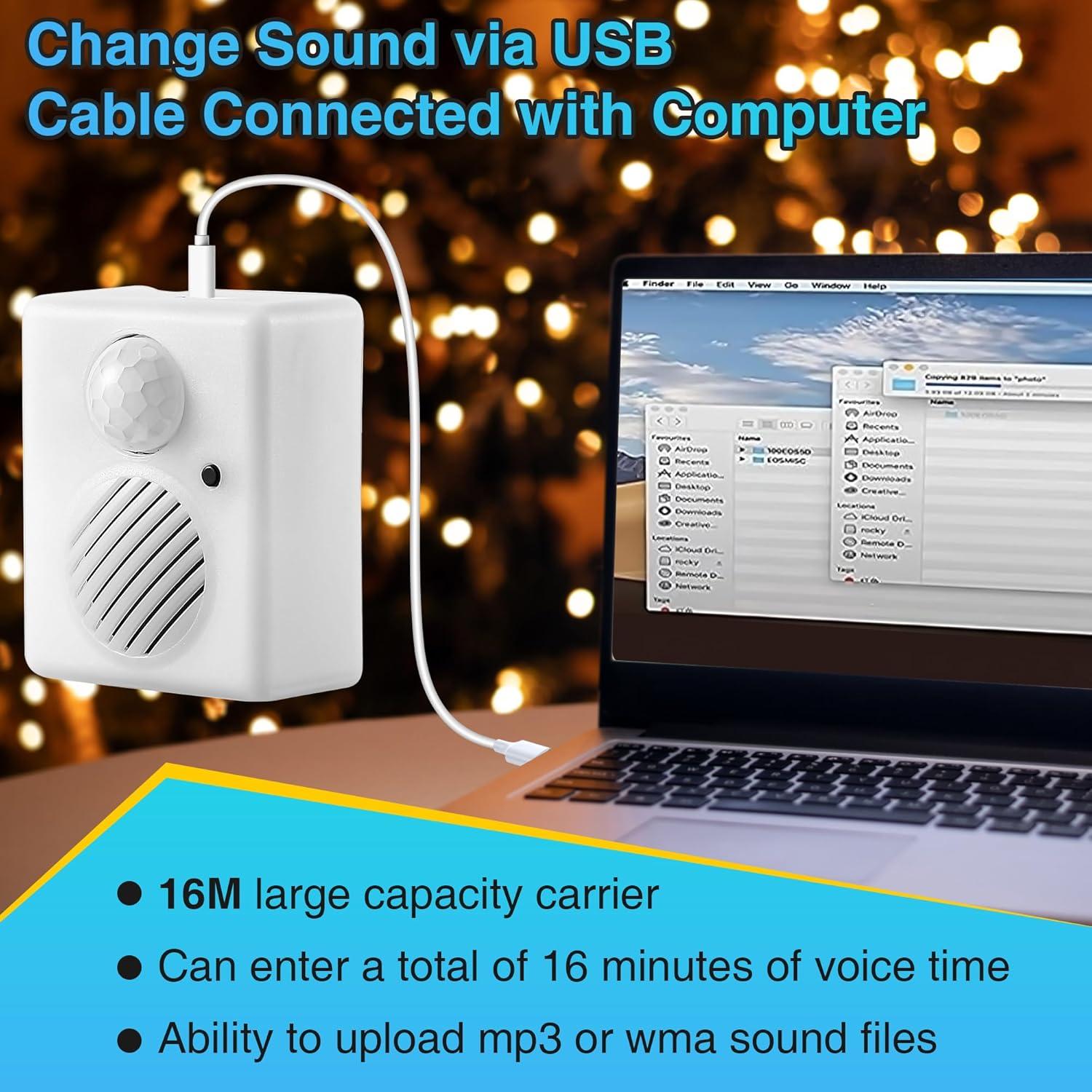 Reproductor de Sonido con Sensor de Movimiento Enhon 16MB