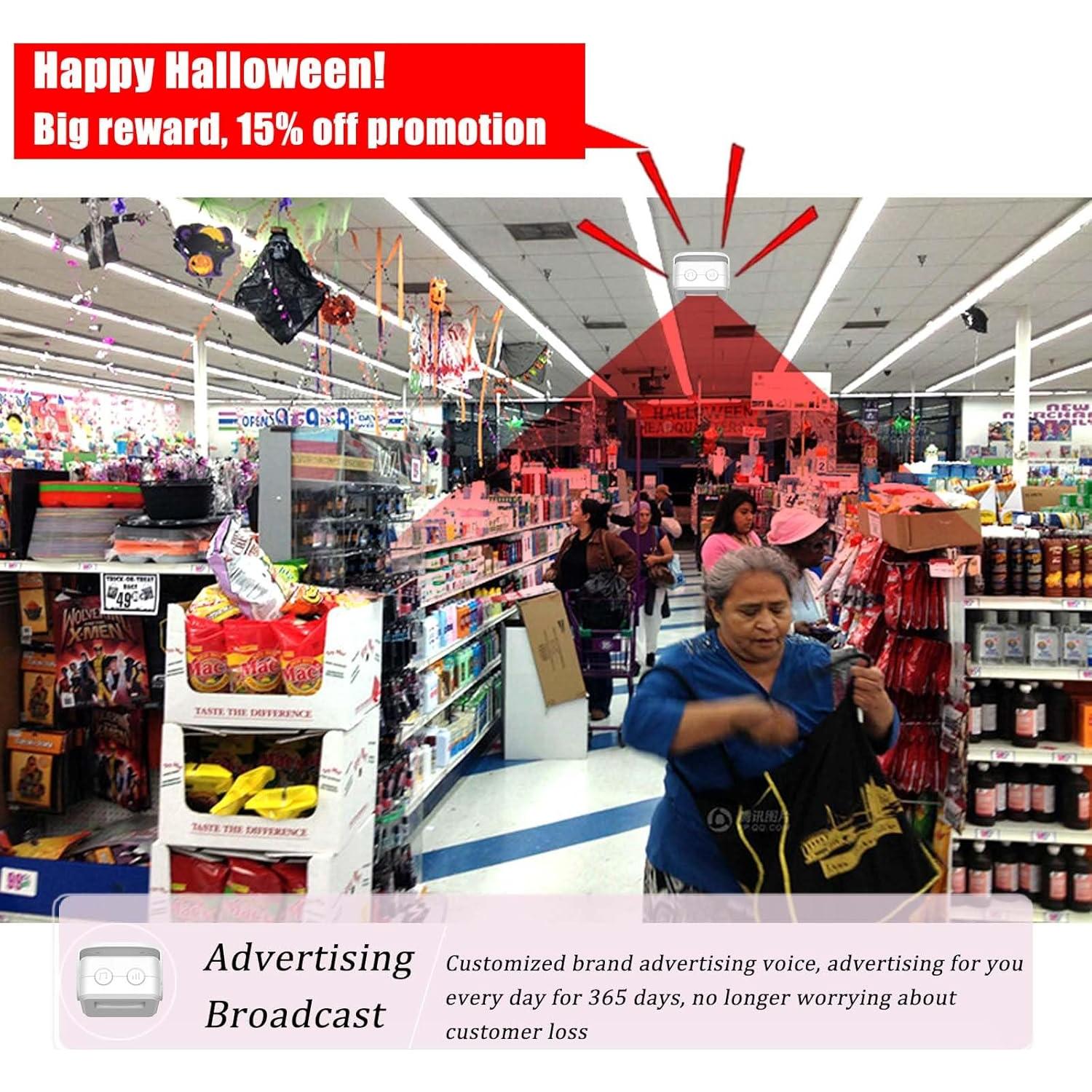 Sensor de Movimiento XMHE con Reproductor MP3 Personalizado