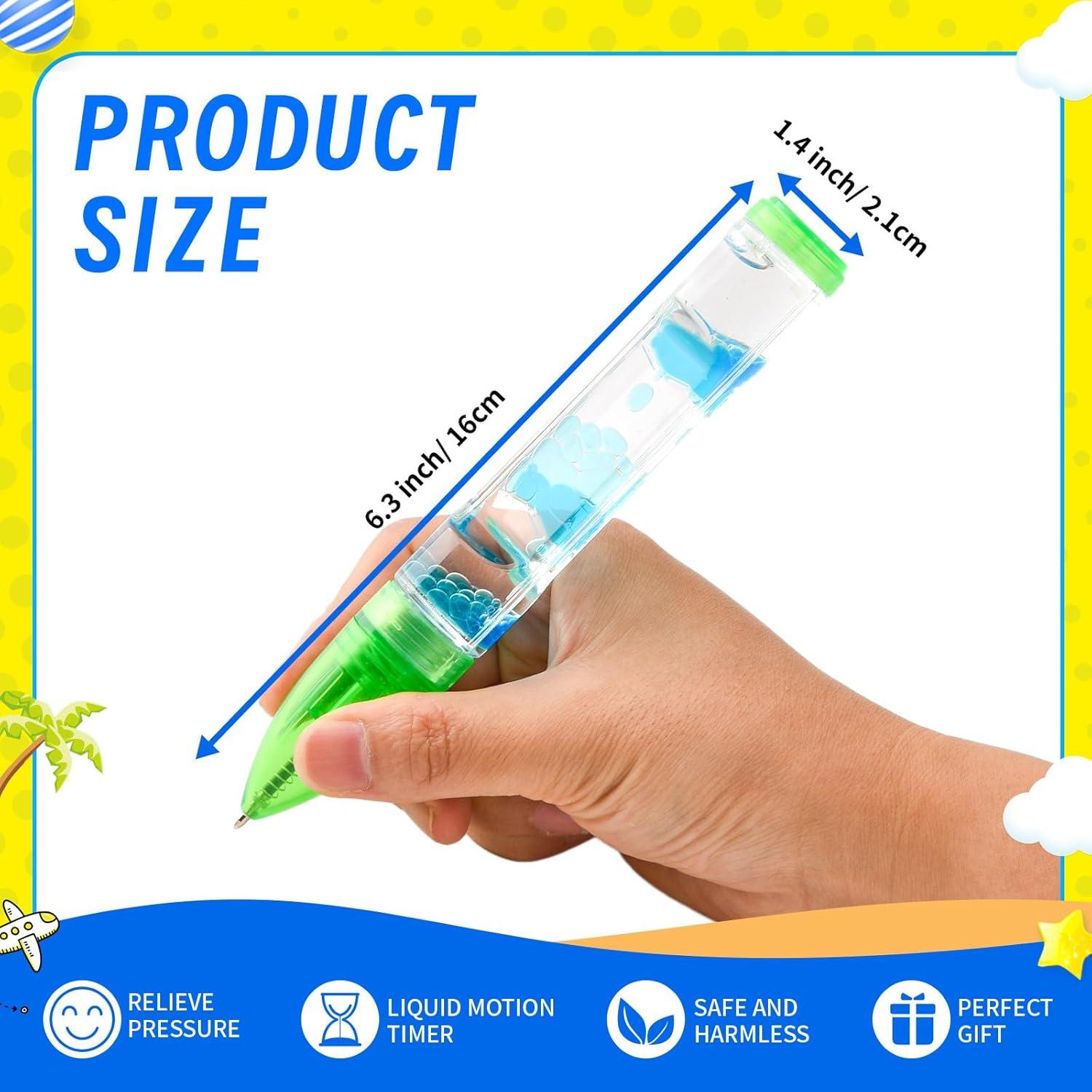 Bolígrafos Antiestrés CAILINK - Paquete de 4, 220g, 16cm