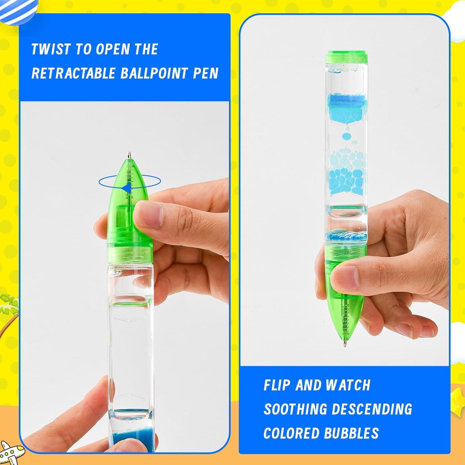 Bolígrafos Antiestrés CAILINK - Paquete de 4, 220g, 16cm