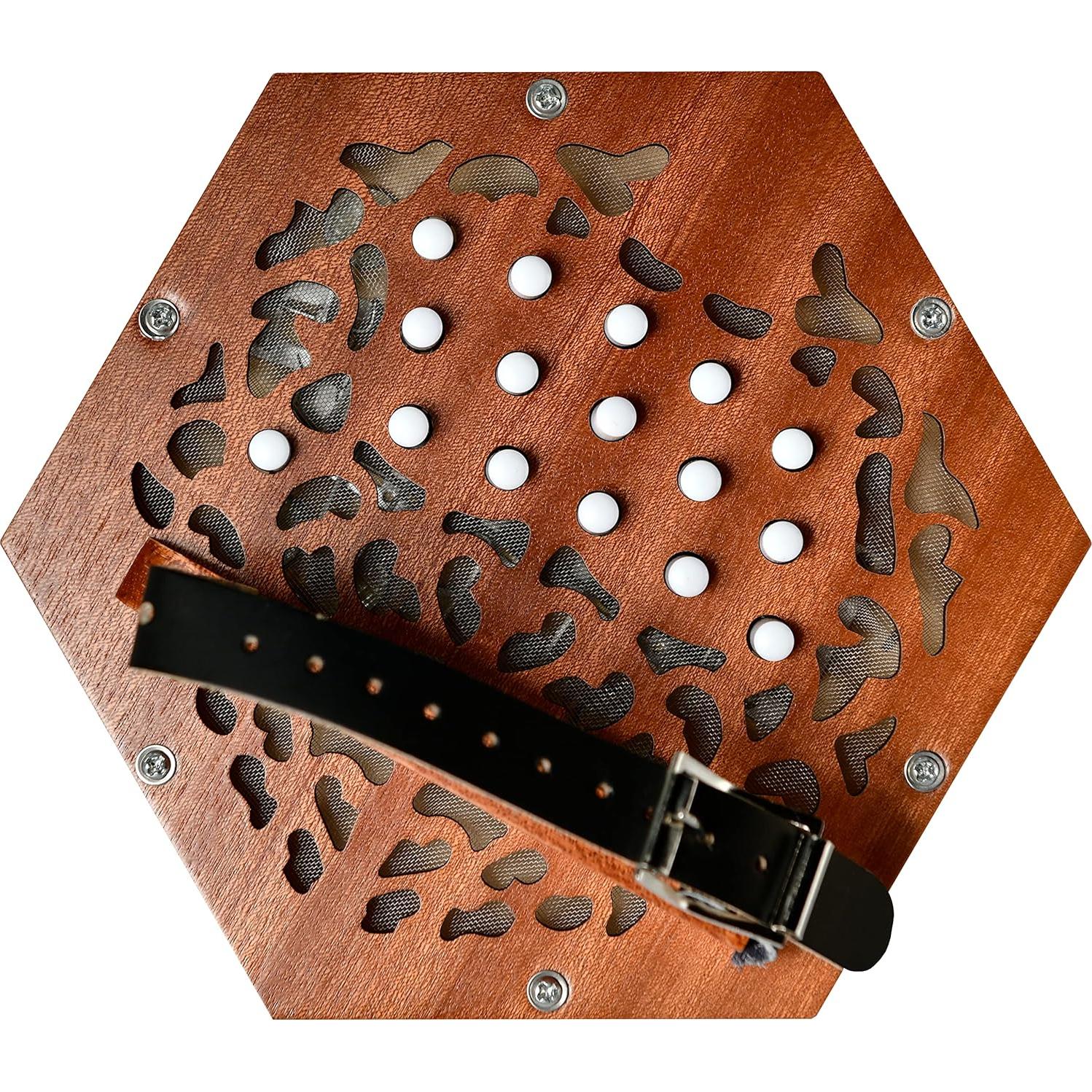 Concertina Anglo Trinity College AP-1230A Nogal 30 Botones