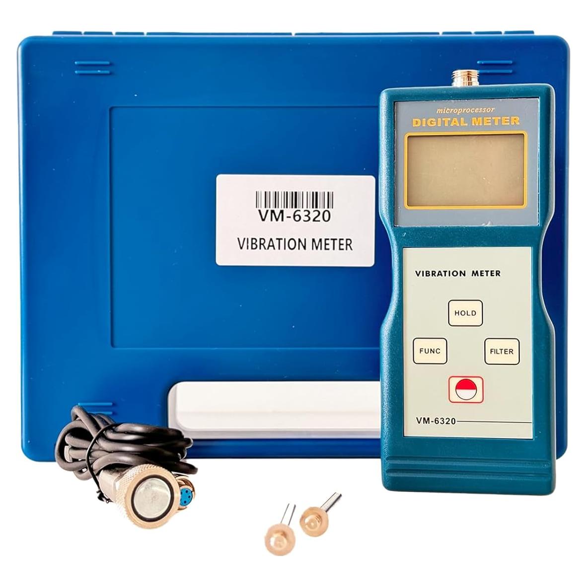 Medidor de Vibración Digital M&A VM6320 para Maquinaria