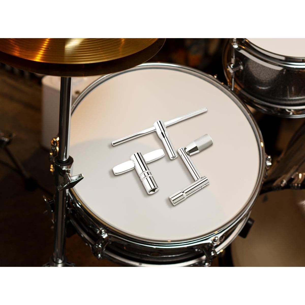 Juego de Llaves de Tambor Kordos 5 Piezas Cromado