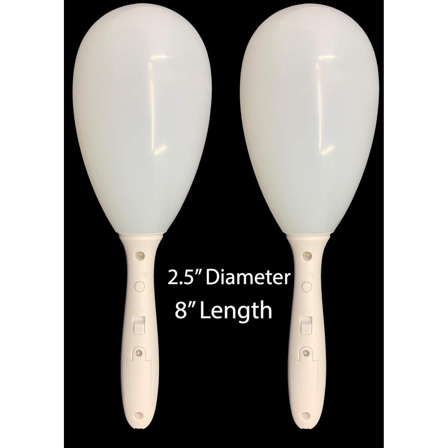 Paquete de 2 Shakers de Luz LED OFG - Múltiples Modos de Color