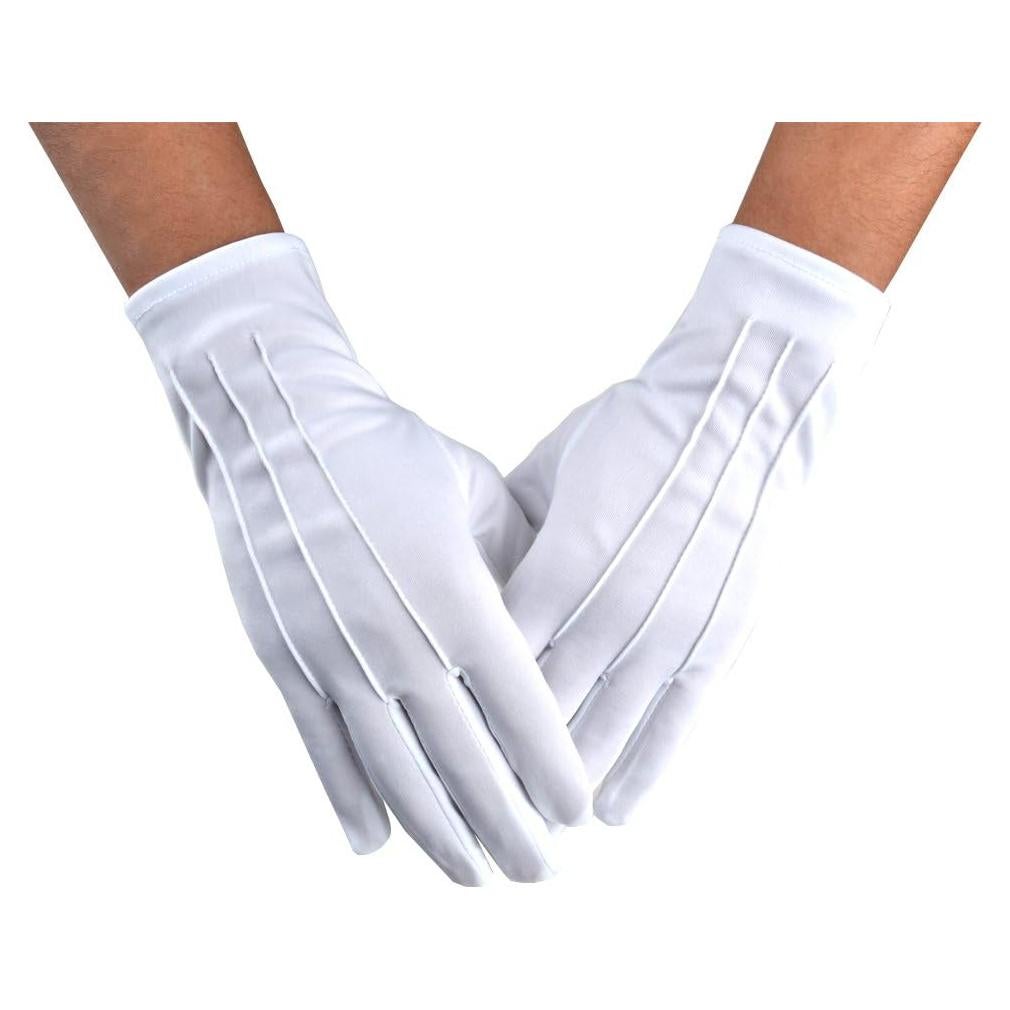 Guantes Formales de Tuxedo JISEN para Hombre 26cm Antideslizantes