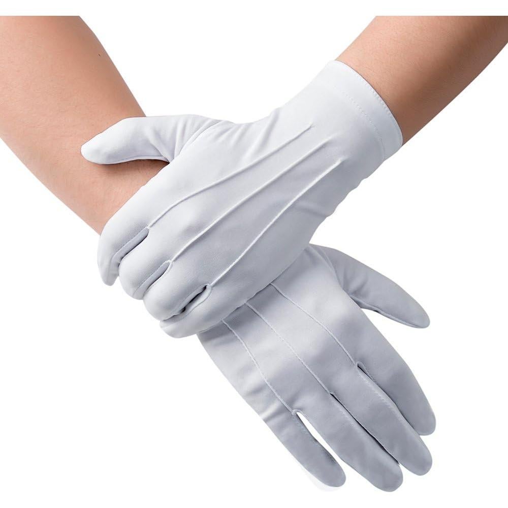 Guantes Formales de Tuxedo JISEN para Hombre 26cm Antideslizantes