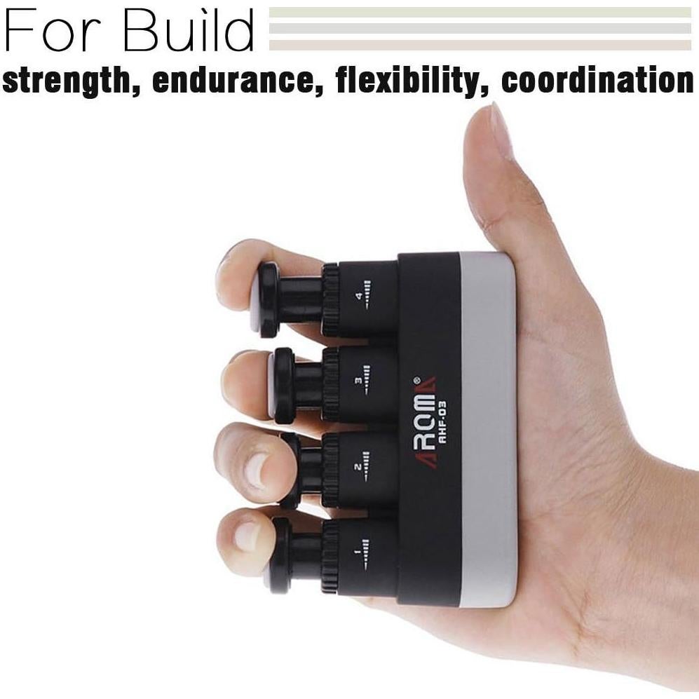 Ejercitador de Dedos OIBTECH AHF-03 Ajustable 4 Tensiones