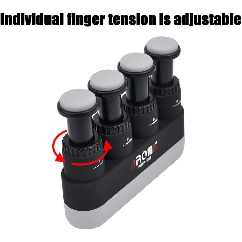 Ejercitador de Dedos OIBTECH AHF-03 Ajustable 4 Tensiones
