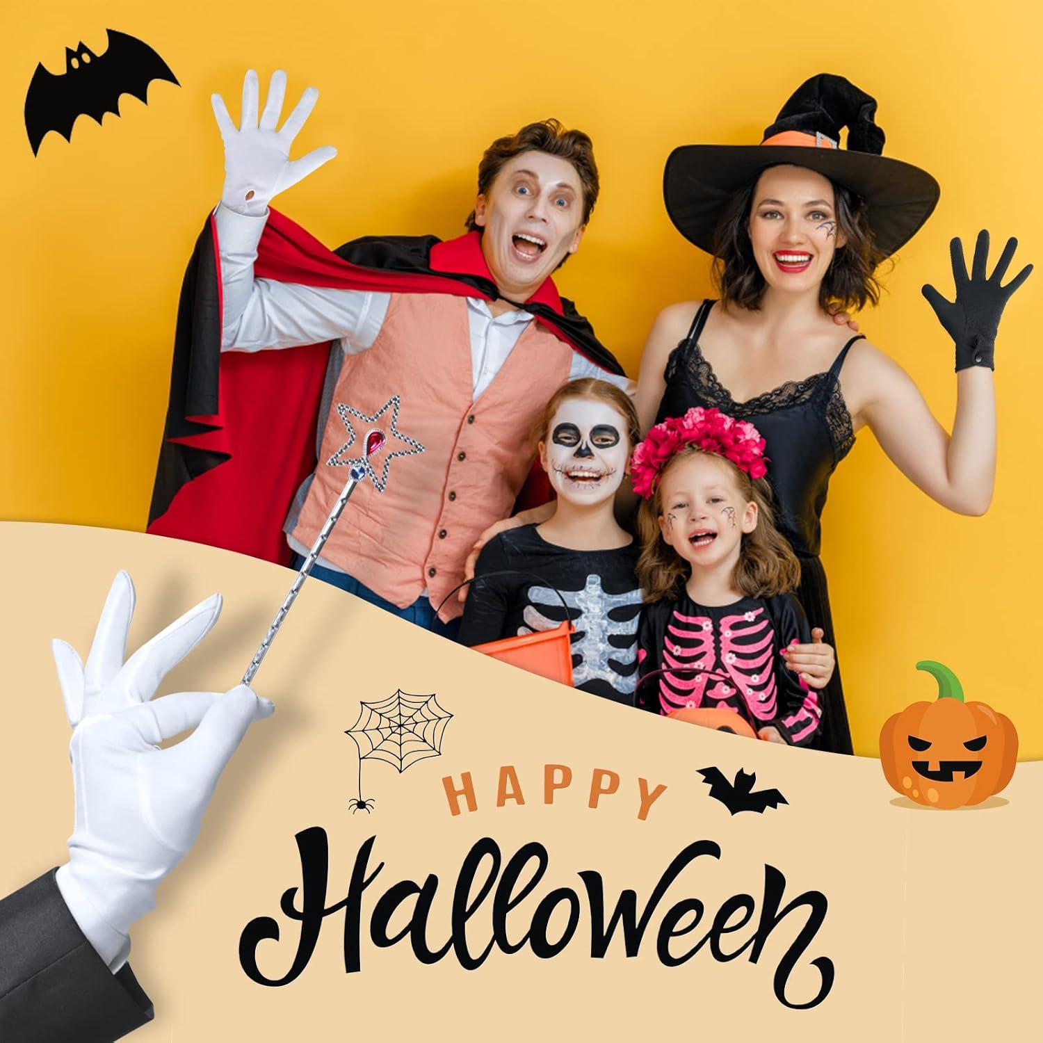 Guantes de Algodón Blanco Zenssia Parade para Eventos y Joyería