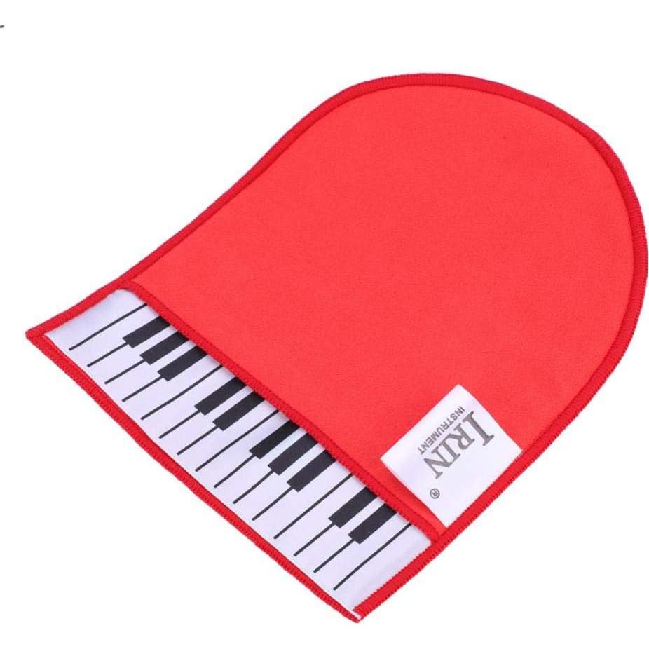 Guante de Limpieza para Piano Microfibra Rojo 18.5x15cm