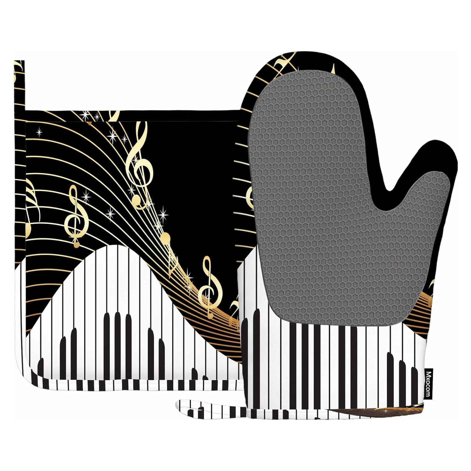 Guantes de Horno y Soportes para Olla Mxocom Antideslizantes