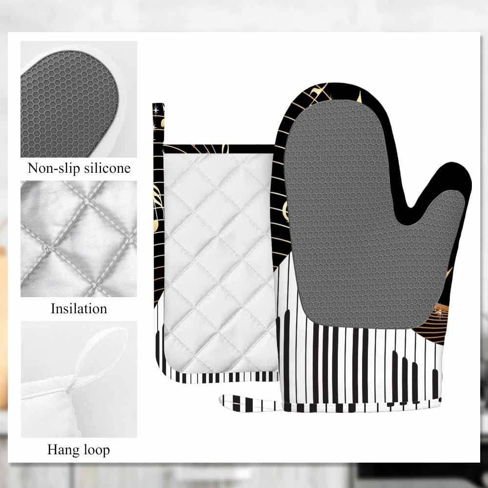 Guantes de Horno y Soportes para Olla Mxocom Antideslizantes