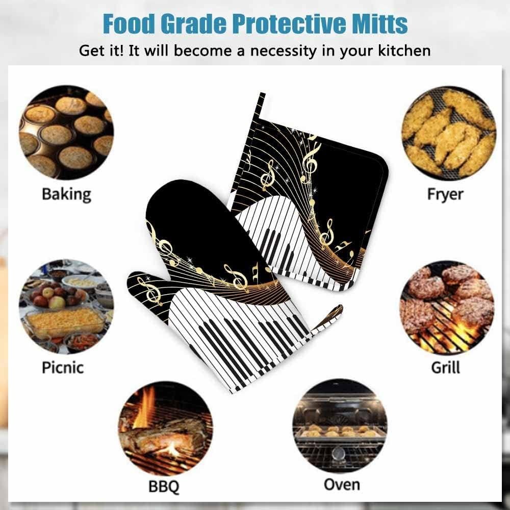 Guantes de Horno y Soportes para Olla Mxocom Antideslizantes