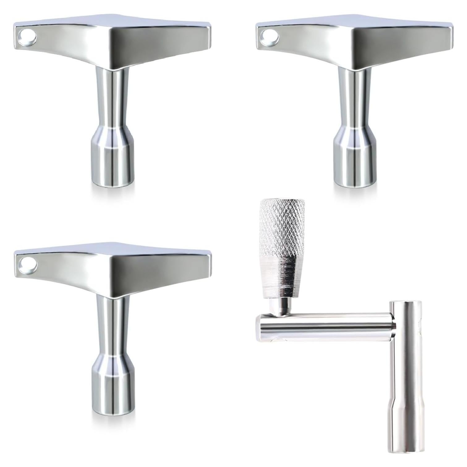 Claves de Batería EASTROCK Paquete de 4 Piezas Universal