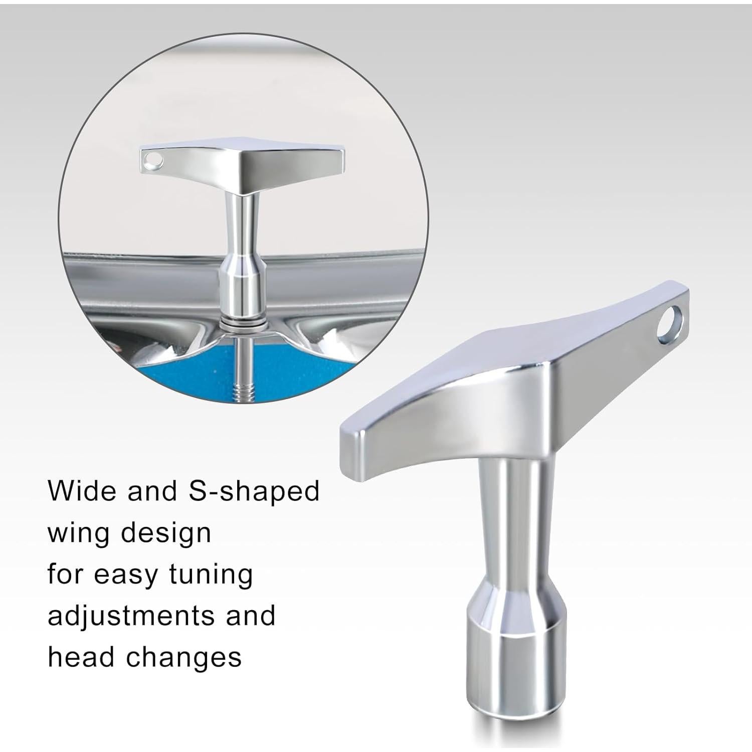 Claves de Batería EASTROCK Paquete de 4 Piezas Universal
