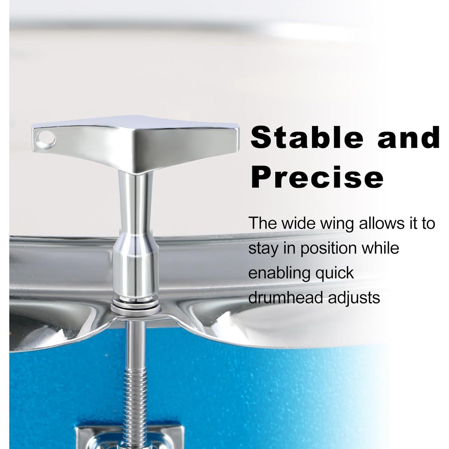 Claves de Batería EASTROCK Paquete de 4 Piezas Universal