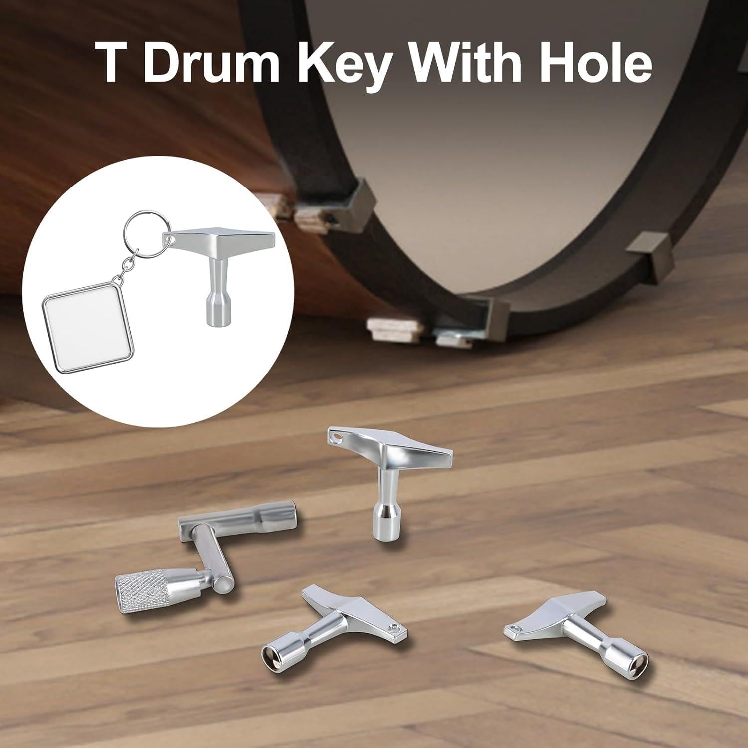 Claves de Batería EASTROCK Paquete de 4 Piezas Universal