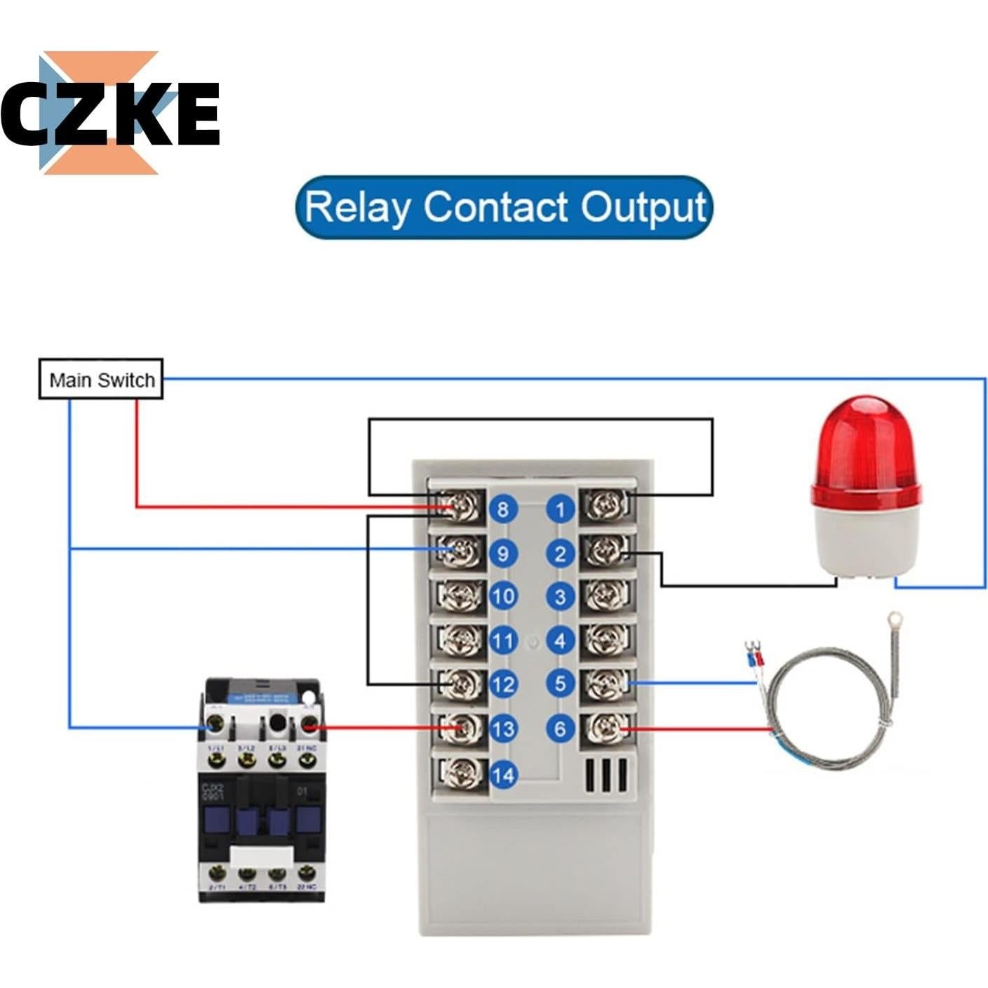 Controlador PID Digital THF-2000 SKXMOD 85-265V 50Hz