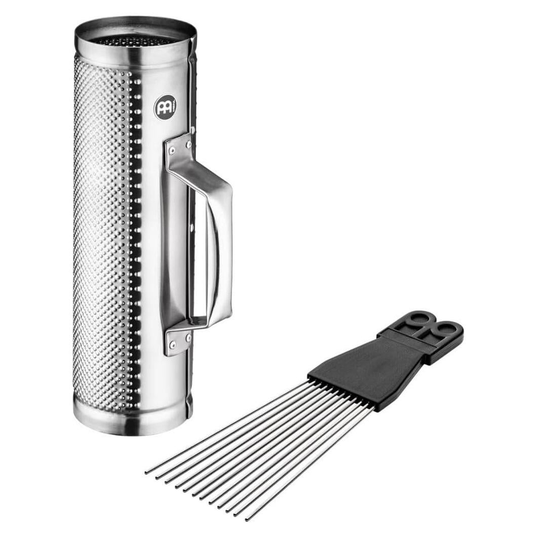 Guira Merengue Meinl MGU2 de Acero Cepillado con Raspador