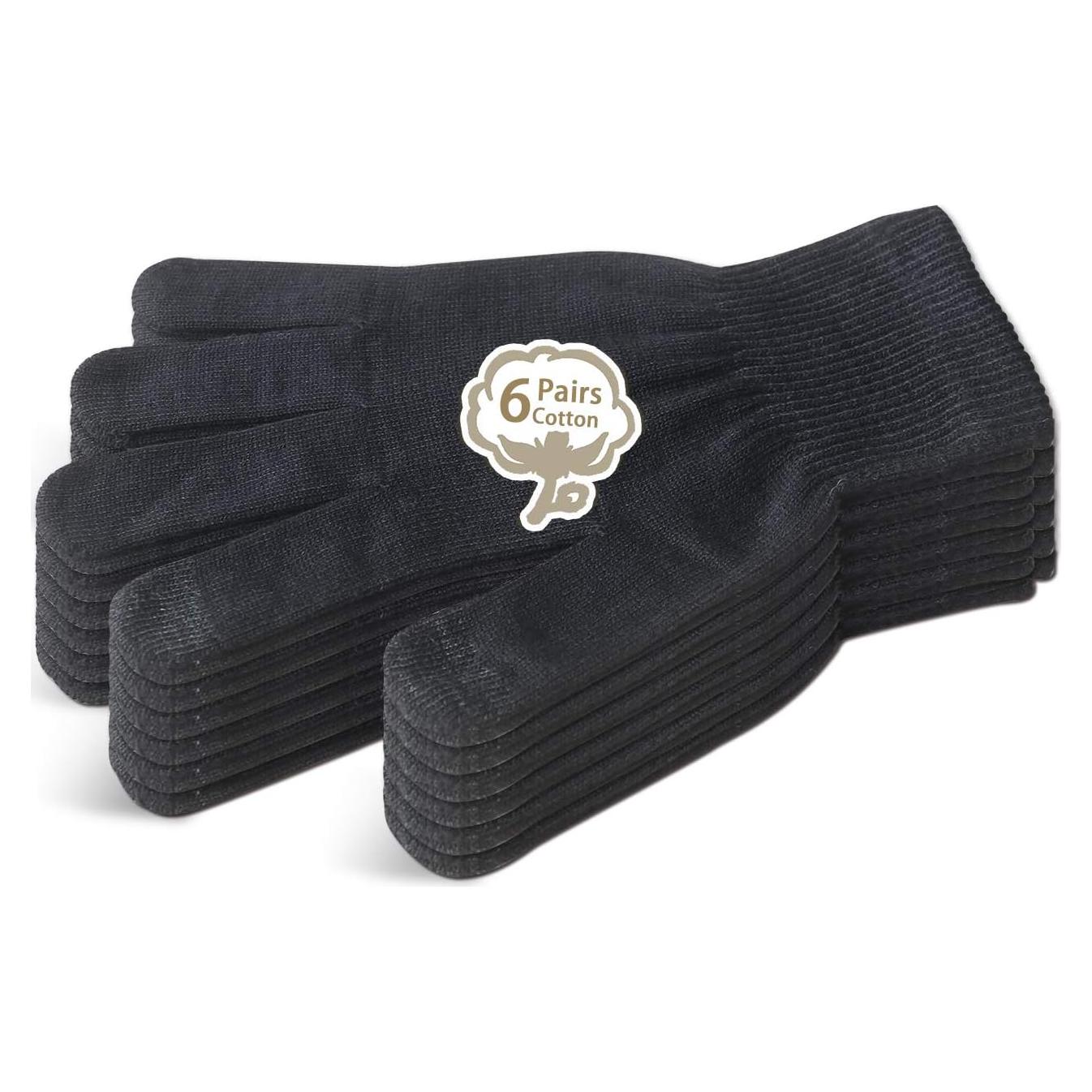 Guantes Hidratantes de Algodón Evridwear L/XL para Eczema
