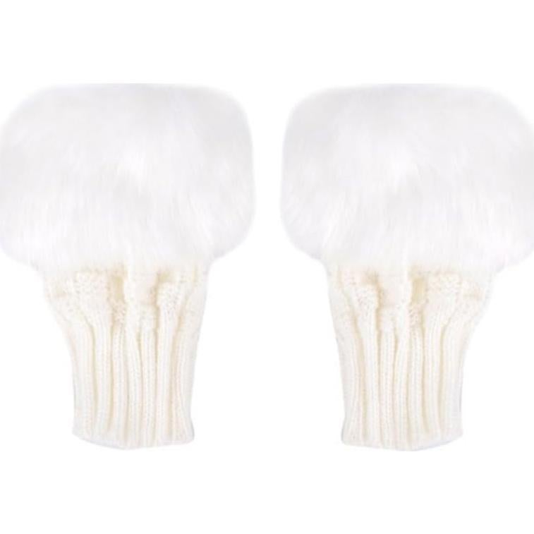 Guantes de Tejer Sin Dedos Luwint LED para Fiesta y Disfraz