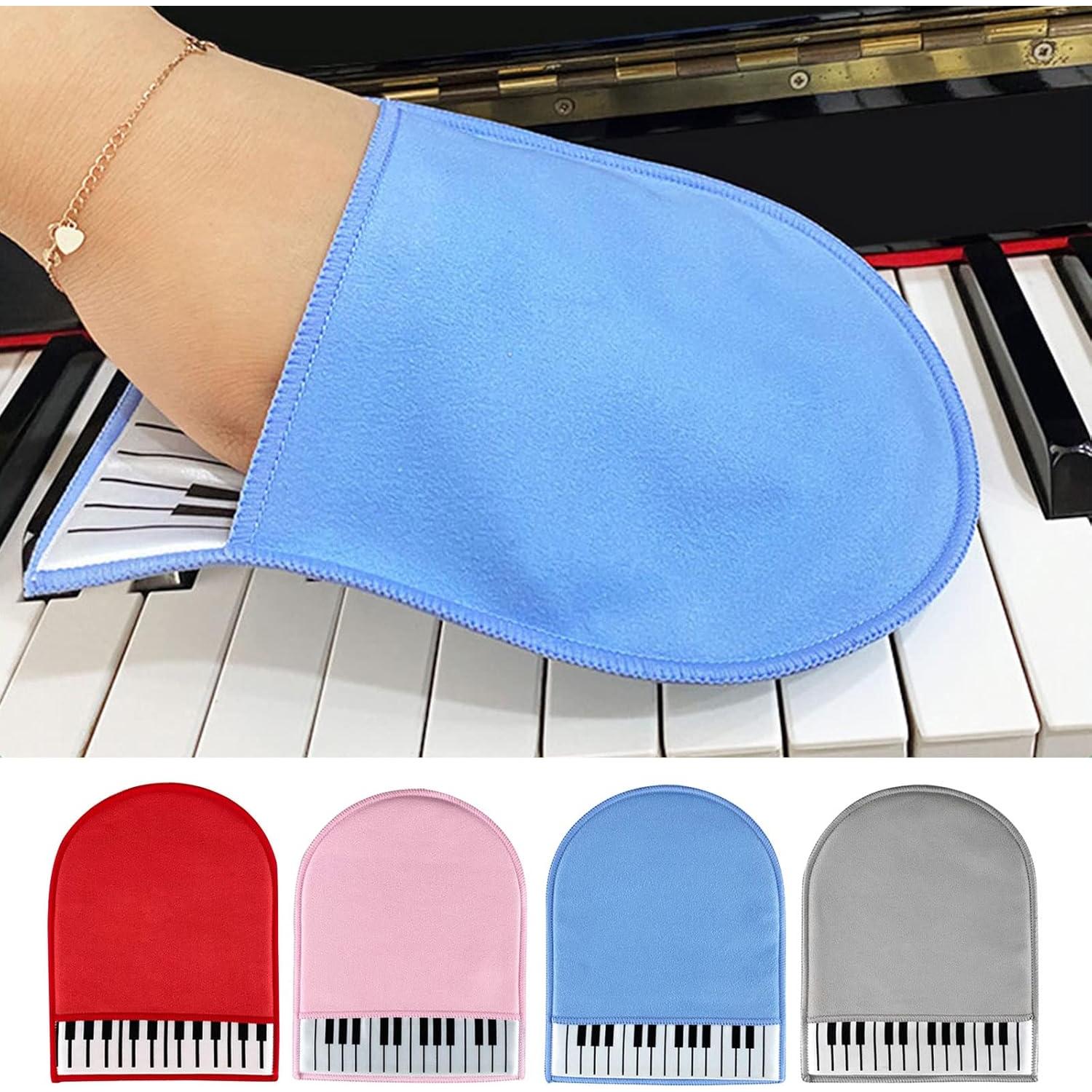 Guantes de Pulido de Piano Nawwgy Microfibra 15x18.7cm