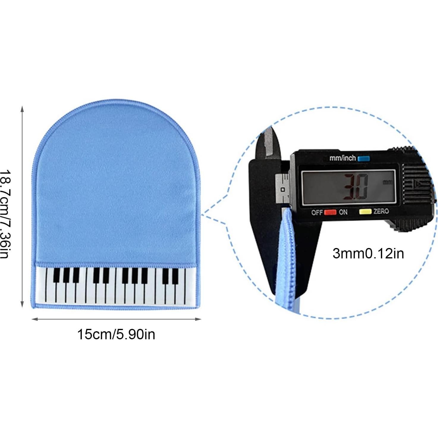 Guantes de Pulido de Piano Nawwgy Microfibra 15x18.7cm