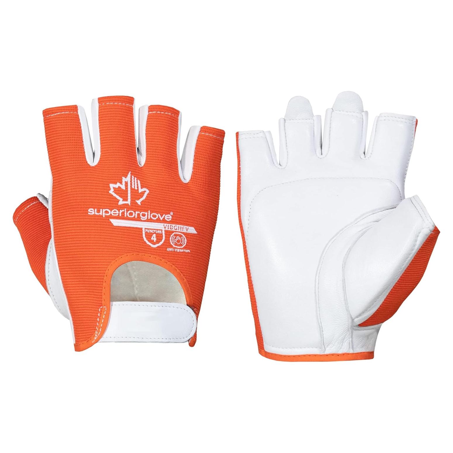 Guantes Vibrastop Superior de Piel de Cabra - Grande