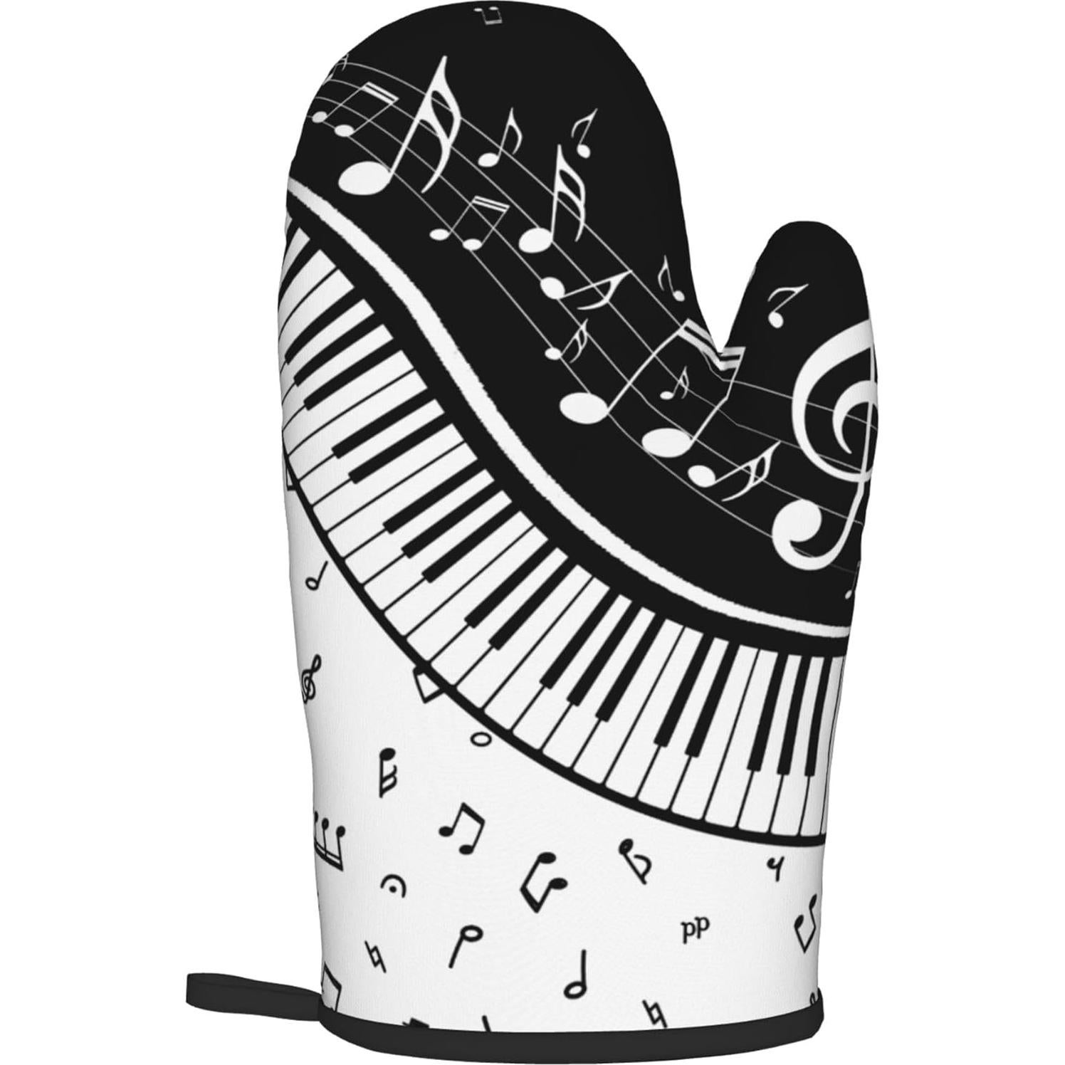 Juego de Manoplas y Agarraderas DZGlobal - Cocina Musical