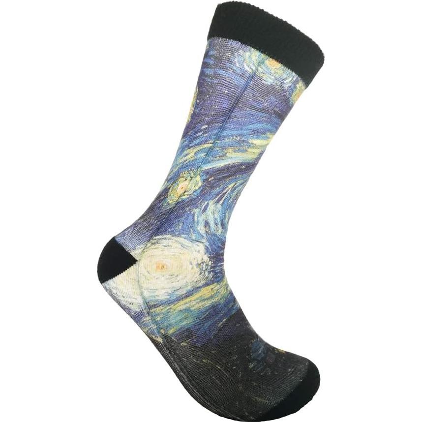 Calcetines Unisex Divertidos CYMO con Nota Musical y Piano