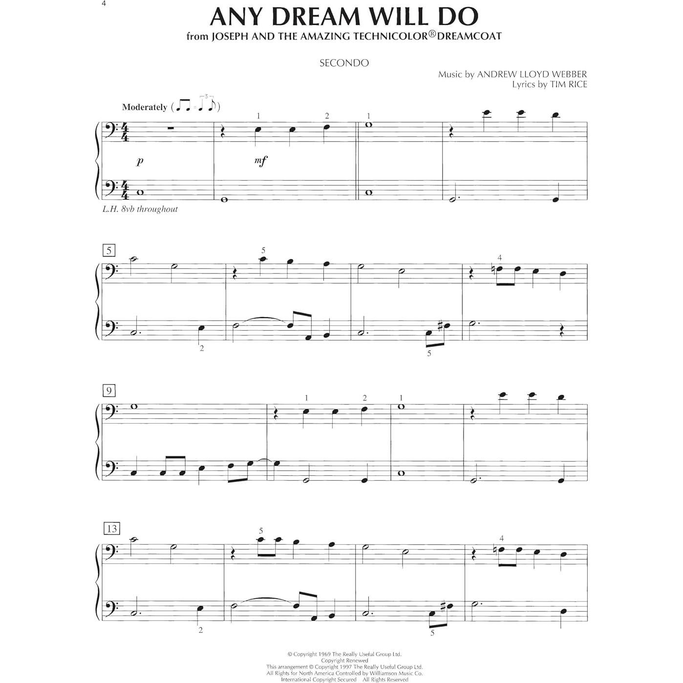 Heart and Soul & Other Duet Favorites | One Piano Four Hands Songbook for Intermediate Players | 8 Popular Piano Duets for Two Pianists | Sheet Music Arrangements for Piano Duets One Piano Four Hands