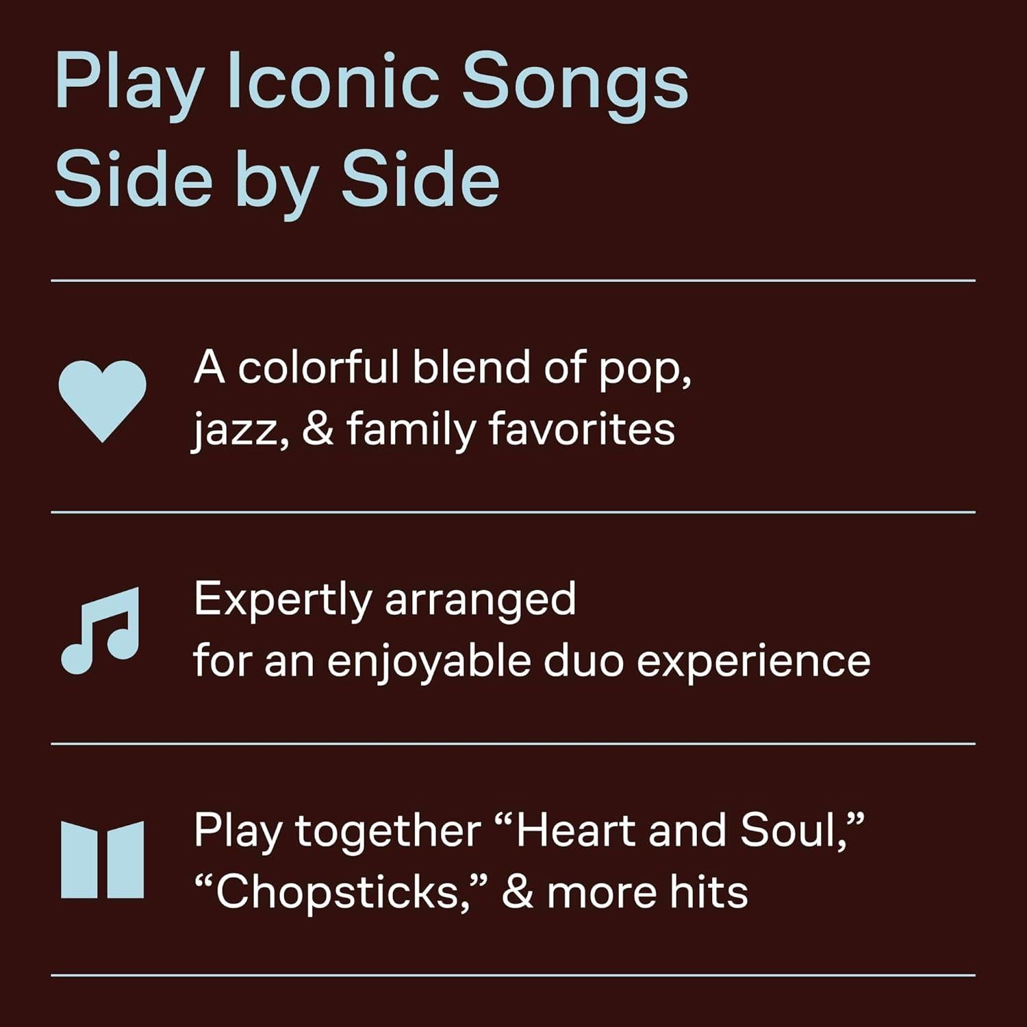 Heart and Soul & Other Duet Favorites | One Piano Four Hands Songbook for Intermediate Players | 8 Popular Piano Duets for Two Pianists | Sheet Music Arrangements for Piano Duets One Piano Four Hands