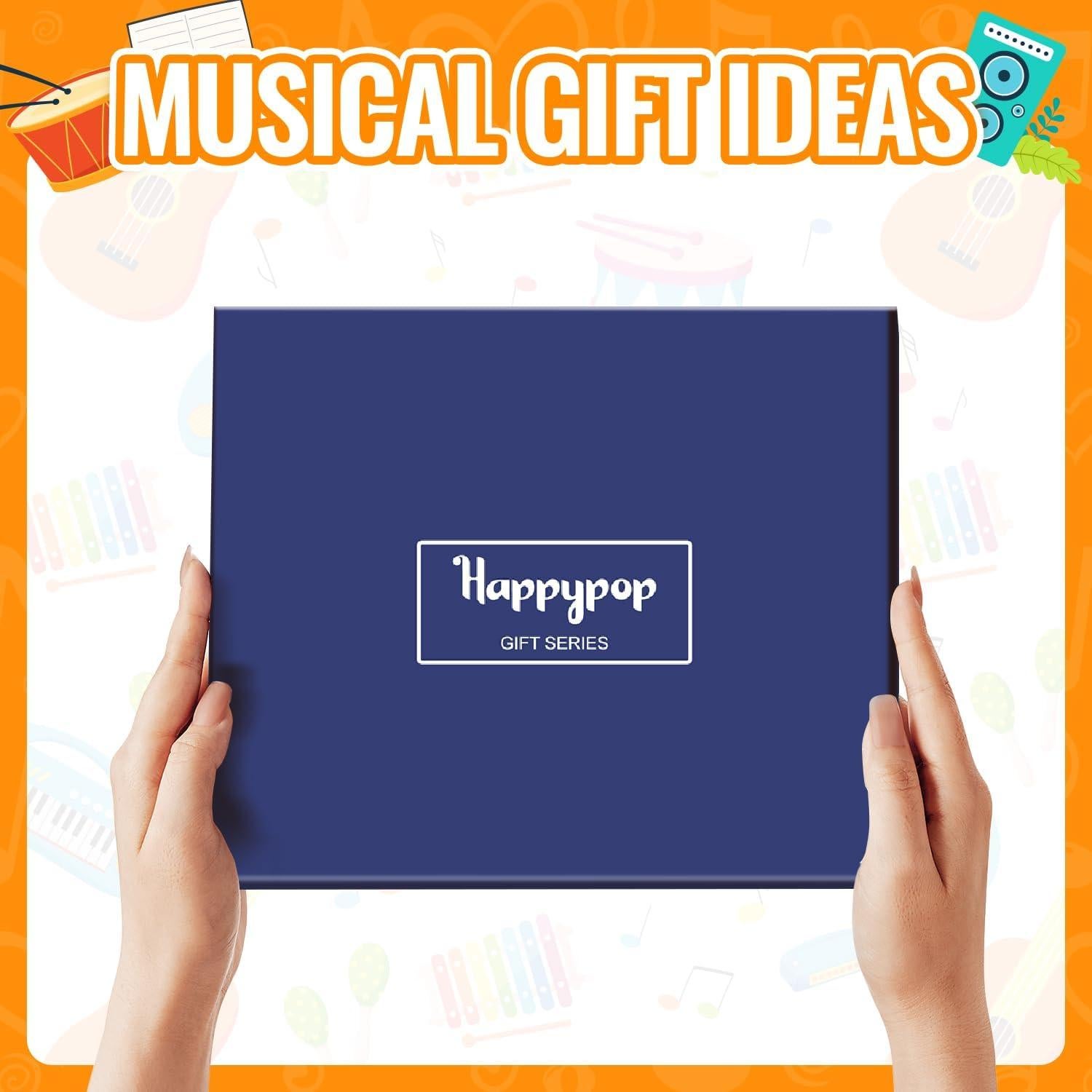 Calcetines Musicales para Hombres HAPPYPOP - Diseño de Notas