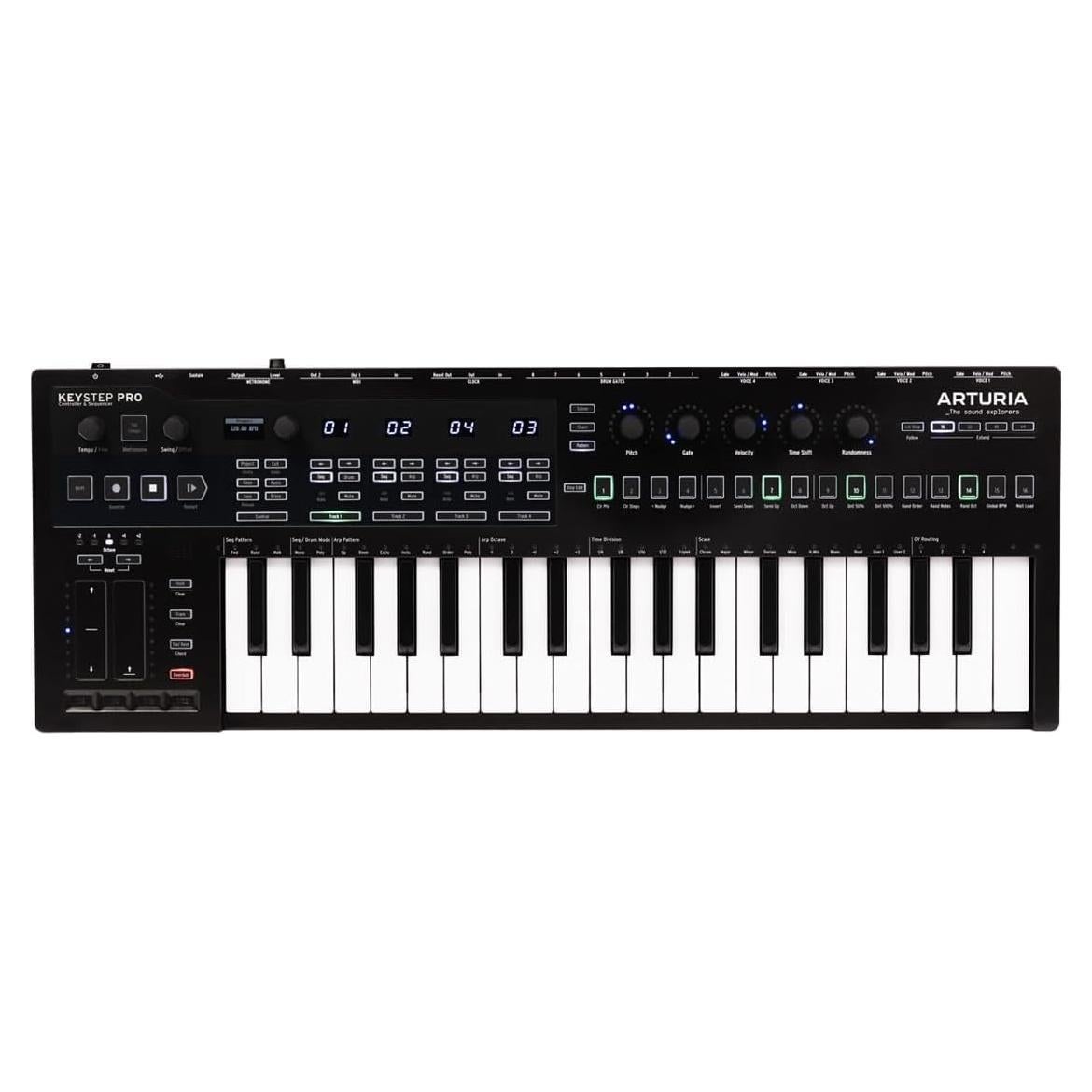 Controlador MIDI Arturia KeyStep Pro 37 Teclas Chroma