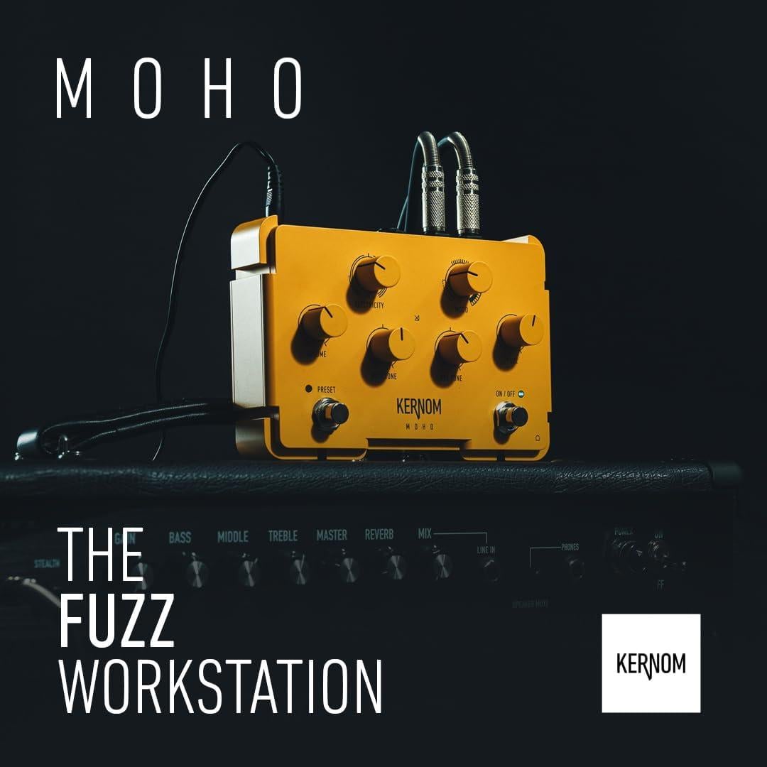 Pedal de Fuzz MOHO - Morphing Analógico con Octavador y MIDI