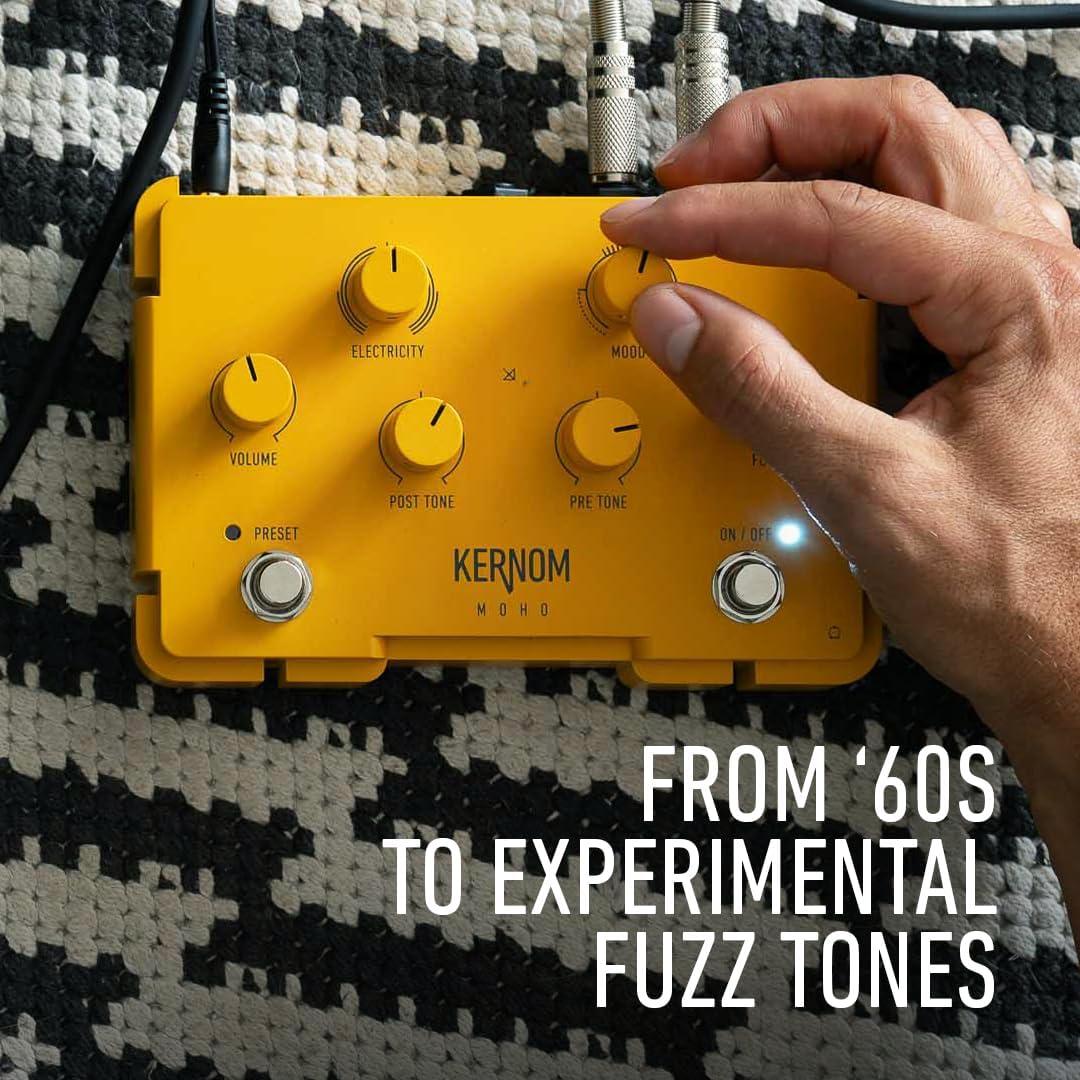 Pedal de Fuzz MOHO - Morphing Analógico con Octavador y MIDI
